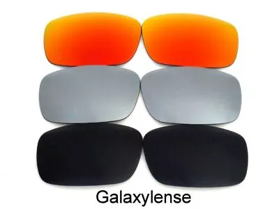 Galaxy Replacement Lenses For Oakley Canteen(2006) Sunglasses Black/Titanium/Red • $27.61