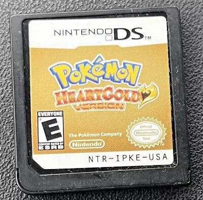 Nintendo DS Pokémon HeartGold Cartridge Only Tested Working • $159.89