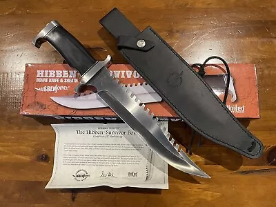 Rare Collectors - United Cutlery Hibben Survivor Bowie Knife - Rambo (gh5026) • $240