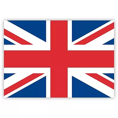 10 X Union Jack Stickers - British Flag Vinyl Stickers - Car Van Luggage Laptop • £2.99