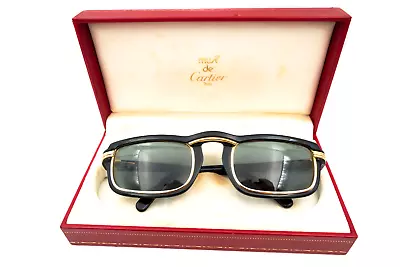$900 • Buy Cartier Vertigo Vintage Sunglasses 1992 18 Kt