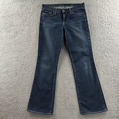 J.CREW Womens Jeans Blue Size 30S Bootcut Mid Rise Denim 100% Cotton • $24.49