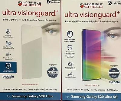 $8.95 • Buy #1238  ZAGG  Ultra Visionguard+ Screen Protector For Samsung Galaxy S20 Ultra