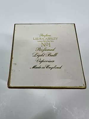 Vintage LAURA ASHLEY No. 1 Perfumed Lightbulb Accessory 2 Pcs. • £40.17