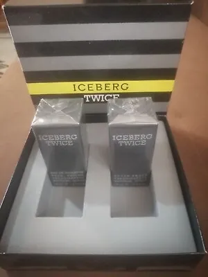 £44.19 • Buy Iceberg Twice Eau De Toilette 75ml New Original Packaging With After Shave 75ml