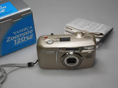 Yashica Zoomate 120SE + 38-120mm Zoom • £61.56