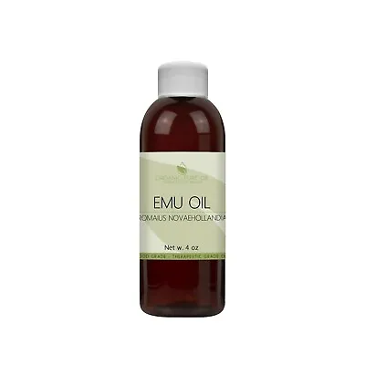 $9.89 • Buy Emu Oil Australian Natural 3 X Triple Refined 100 Pure Creamy Premium Fresh 4oz