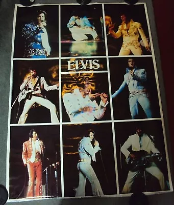 Elvis Presley - In Concert - Boxcar Enterprises - 1978 - 42 X 55 - Vintage • $49.95