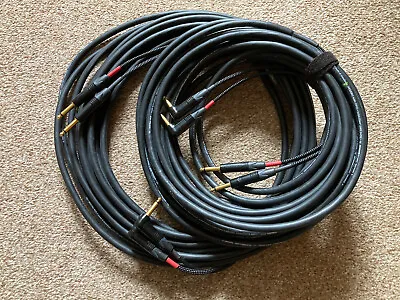 2x 12m New Stereo Balanced Multicore Cables Neutrik Sommer (Wired TS Unbalanced) • £70