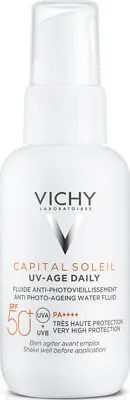 Vichy - Capital Soleil UV Age Daily SPF 50+ Anti-Aging Sun Cream Against Photoag • $26