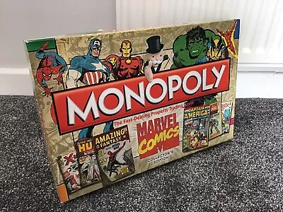 Hasbro ‘MARVEL COMICS’ Collector’s Edition Monopoly • £15