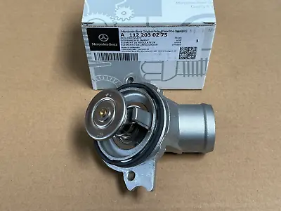 Mercedes-Benz C E G S SL ML Genuine Thermostat With Housing And Seal (87 Deg. C) • $51.99