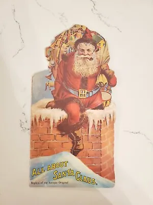 Vintage Christmas Book About Santa Claus  1969. • $21