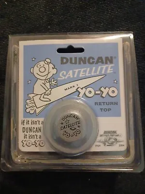 Duncan Satellite Yo-Yo Mark 1 Silver 2004 75th Anniversary Replica NIB NOS  • $25