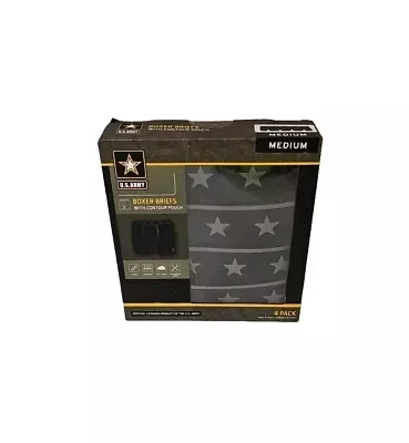 US Army Boxer Briefs With Contour Pouch 4 Pack Size M • $27.99