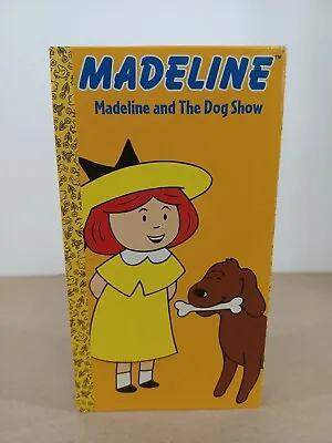 Madeline And The Dog Show (VHS 1993) Sony Wonder Golden Books RARE Good • $7.49