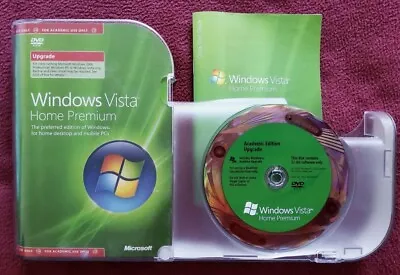 £18.50 • Buy Windows Vista Home Premium Upgrade