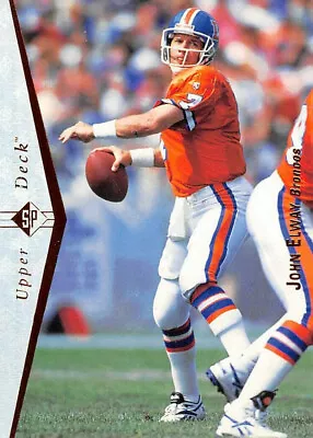 1995 SP Authentic Vintage 90's Card #134 John Elway Denver Broncos HOF   BB3 • $1.99