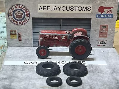 Lesney Matchbox King Size K-4 McCormick International Tractor No 4 (TIRES ONLY) • $8