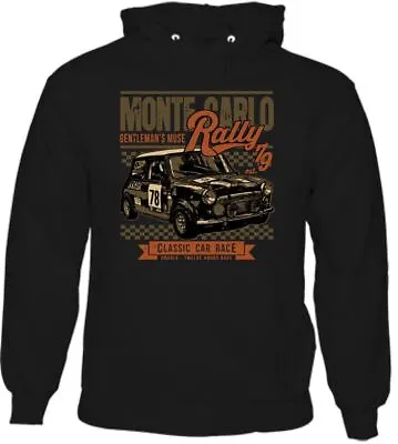 Mini Race Monte Carlo Rally - Mens Funny Car Hoodie Cooper • £19.99