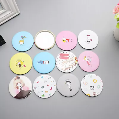 1pc Pocket Makeup Mirrors Kawaii Cute Cartoon Portable Small Mini Round MirrYN • $1.60