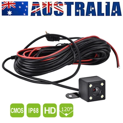 $17.85 • Buy 5-Pin Rear View Car Reverse Camera 120° Angle Auto Parking Connecting Dash Cam