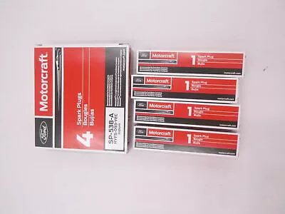 4 Pack OEM Motorcraft Iridium Spark Plug SP-538-A For 2015-2018 Ford Focus • $36.99