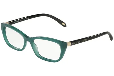 TIFFANY & CO . Eyeglasses TF2136 8195 - Opal Green - Black - Womens - 53 Mm Lens • $243.99