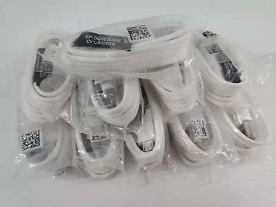 Lot Of 10 OEM Samsung Micro USB Fast Charge Cable 4FT - NEW - FAST US SHIPPING • $12.99