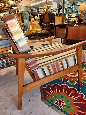 Vintage Scandinavian Lounge Chair • $595