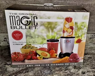 The Original Magic Bullet Express 11 Piece Blender & Mixer Set In Box • $22.50