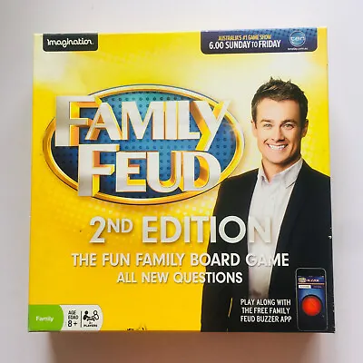 Family Feud 2nd Australian Edition Board Game 2015 Family Fun • $14.80