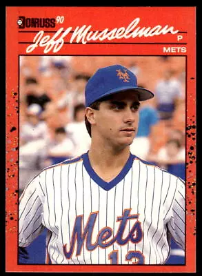 1990 Donruss 623 Jeff Musselman New York Mets Baseball Card • $1.49