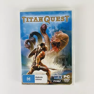 Titan Quest PC DVD (2006) With Manual - Classic Diablo Action RPG Game FREE POST • $24.99