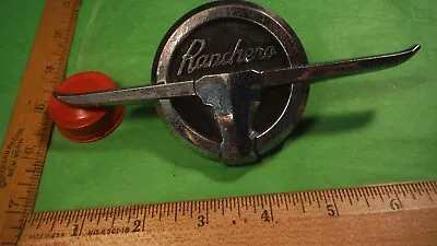 BU58 Ford Ranchero Tail Gate Emblem Vintage 1964-5 #C4DB6642514 RRANCHERO STEER • $79.99