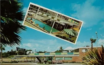 Vintage Postcard - Gulf Winds Motor Hotel - Corpus Christi TX • $3.75