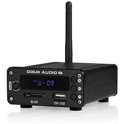 HiFi Bluetooth 5.0 Receiver DAC Stereo Audio Preamp USB Music Player SD FM Radio • $59.99