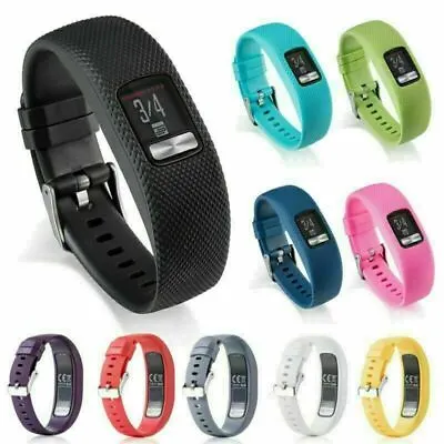 Silicone Watch Band Strap For Garmin VivoFit 4 Fitness Activity Tracker Parts • $13.42