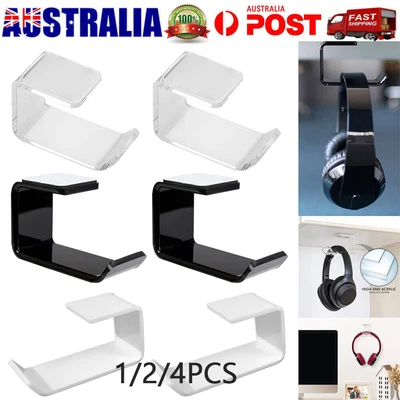 $10.35 • Buy Acrylic Universal Gaming Headset Stand Headphone Display Bracket Hanger