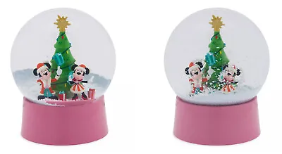 Disney 2023 Santa Mickey And Minnie Mouse Holiday Snowglobe New In Box • $28.88