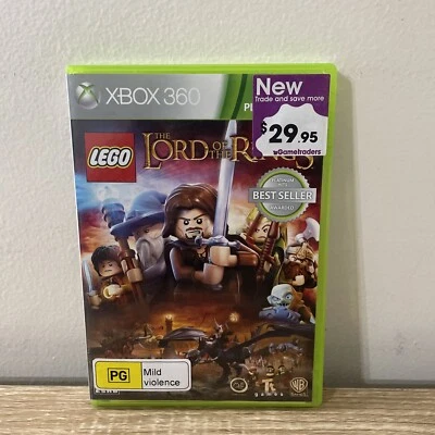 $19.50 • Buy LEGO The Lord Of The Rings Xbox 360 Manual Included Pal Vgc Free Postage
