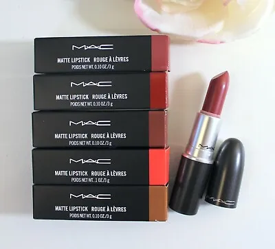 MAC MATTE LIPSTICK Full Size 0.1 Oz New In Box *PICK YOUR SHADE* - Free Shipping • $17.49