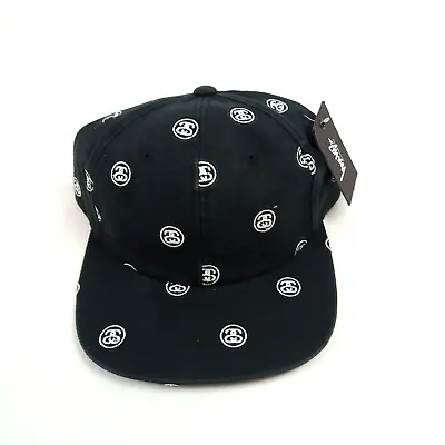 £35 • Buy Stüssy SS Link Embroidered Cap, Black