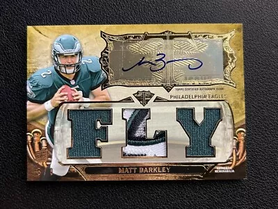 2013 Topps Triple Threads Rookie Patch Auto /9 Matt Barkley #TTAR-MB Eagles • $39.99