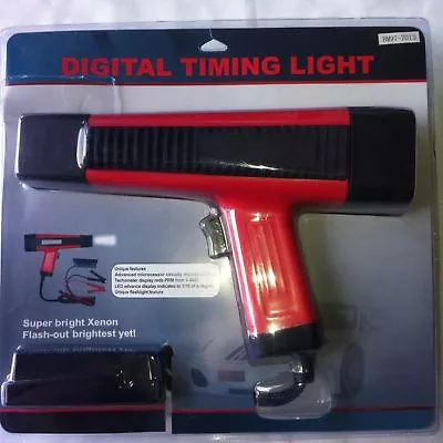 Digital Timing Light New Cars Bikes Trucks Tune Brand New Tool Workshop  • $44.99