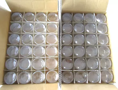 Lot Of 48 - Small 2.5 Oz Glass Jars 2.5 X 3 In.  Spices/Food Storage NO LIDS NEW • $15.40