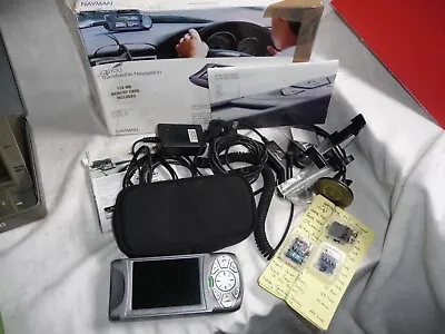 NAVMAN ICN 630 GPS  Satnav Accessories Loads Maps Originlbox &instructions RARE • £29.94