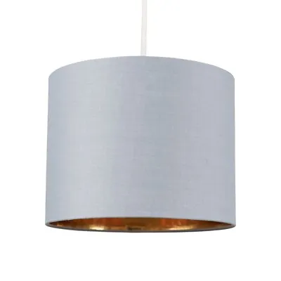 Ceiling Light Shade Lampshade Cotton Drum Pendant Lamp Easy Fit Living Room Home • £15.99