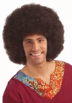 Deluxe Brown 60's Disco Afro Wig • $13.99