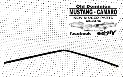 1987-1993 Mustang Coupe & Hatchback Roof Drip Rail Trim Molding - Passenger • $49.99